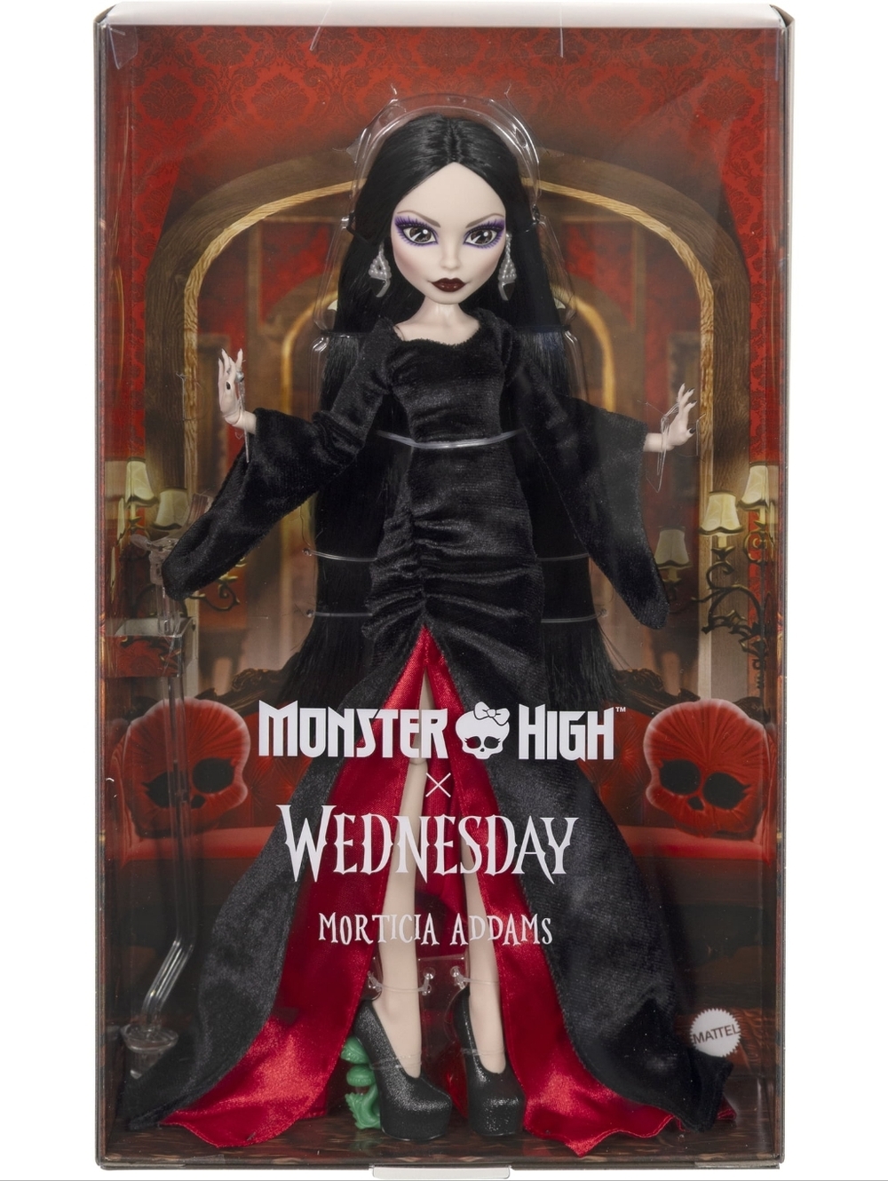 *BNIB* MONSTER HIGH X Wednesday Collectible Doll, Morticia Addams